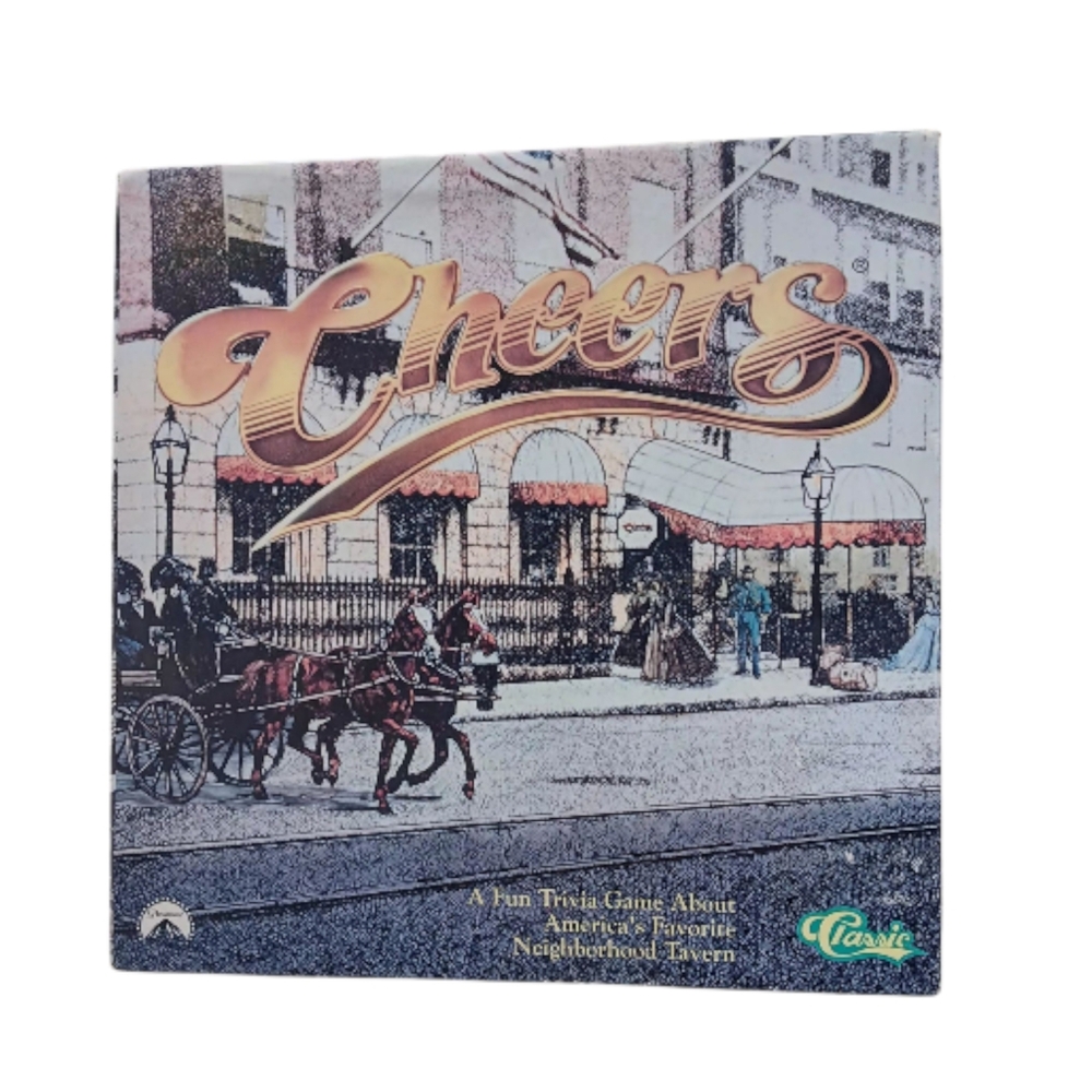Classic Cheers Vintage Board Game. Used But Complete.
